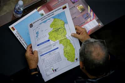 Image for Guyana tells World Court Venezuela's claim on oil-rich Esequibo region poses existential threat