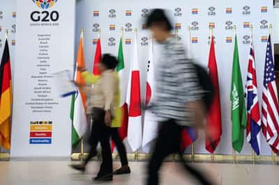 Image for No-shows, aid cuts mar G20 meet on global poverty