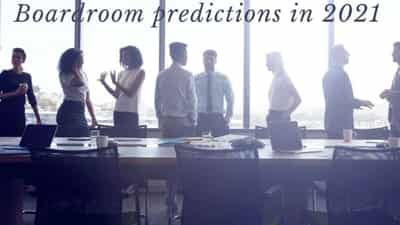 Image for 3 predictions for the Boardroom in 2021