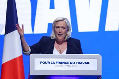 Image for Le Pen says France should quit NATO command structure