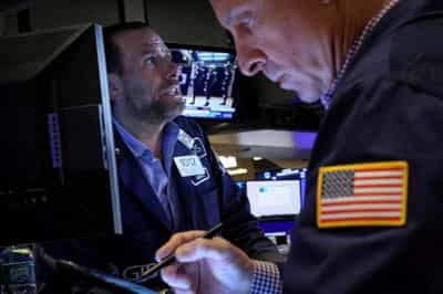 Image for Stocks lose ground, Treasury yields soar after inflation data