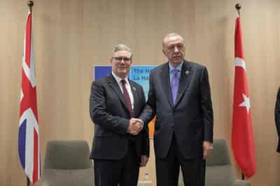 Image for Turkey signs deal to buy 20 Eurofighters from Britain for 8 billion pounds