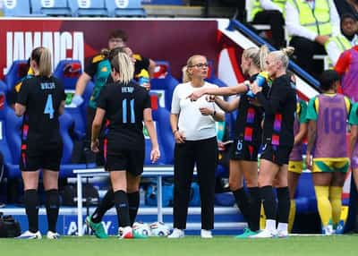 Image for Soccer-England boss Wiegman says team well-prepared for sweltering Swiss heat