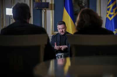 Image for Ukrainian negotiators to visit US for talks on Friday, Zelenskiy says