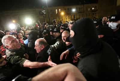Image for Georgian opposition politician sentenced to 13 years on terrorism charge