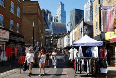 Image for Goldman, J.P.Morgan cut UK’s 2023 growth forecast