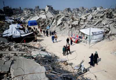 Image for Israel will begin negotiations on next phase of Gaza ceasefire this week, minister says
