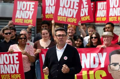Image for UK Labour's Andy Burnham wins election, clears path to challenge PM Starmer