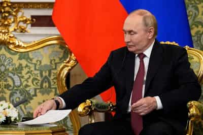 Image for Vladimir Putin oversees readiness test of Russia's nuclear forces