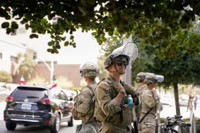 Image for US court lets Trump keep control of California National Guard for now