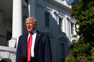 Image for Trump tells ABC News reporter he was not concerned about Orban's loss in Hungary