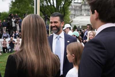 Image for Donald Trump Jr to meet Hungary's foreign minister in Budapest on Friday