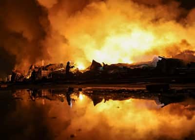 Image for Russian forces attack Ukrainian capital Kyiv with ballistic missiles, mayor says