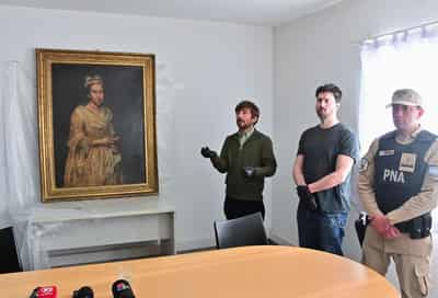 Image for Argentina investigates daughter of former Nazi official and her husband over stolen painting