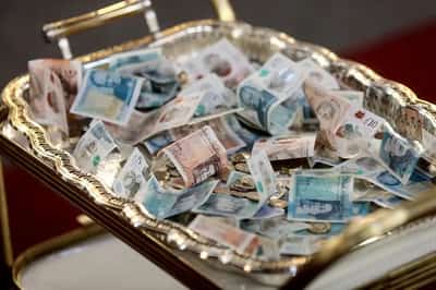 Image for Sterling dented by one-two punch from dollar and euro