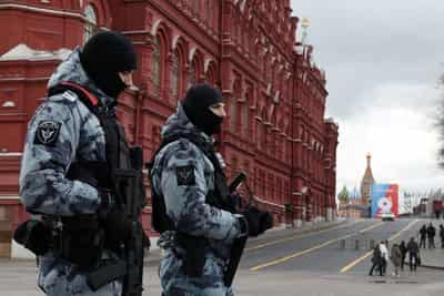 Image for Russia says it's scaling down WW2 victory parade due to Ukrainian threat