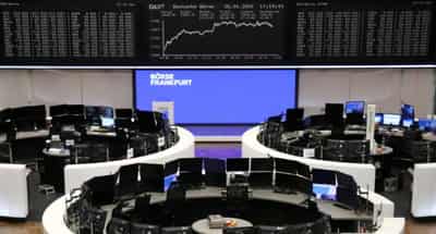Image for European shares track Wall Street&#8217;s dip into the red