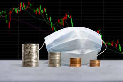Image for Covid-19 sends markets into tailspin