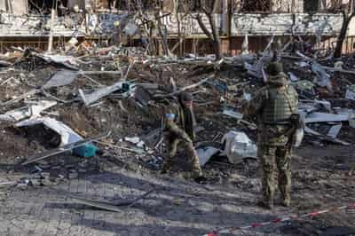 Image for Nearly 100 children have died in Russia’s invasion, Ukrainian president says