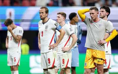 Image for Soccer-From hope to heartbreak: England denied by Argentina's late surge