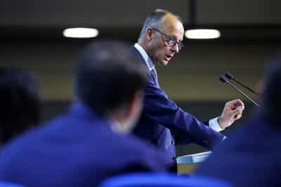 Image for Germany's Merz: Ukraine allies must ensure Russia can no longer economically wage war