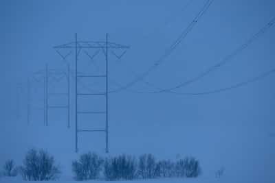 Image for European winter power price premium hits highest since 2022 on gas, hydro shortfalls