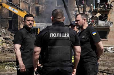 Image for Zelenskiy: Little progress in talks with U.S. on missile defences