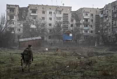 Image for Ukraine regains control of frontline areas in southeast and east, army chief says