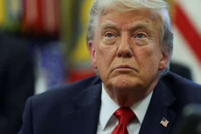 Image for Trump says effort for Iran nuclear deal going well