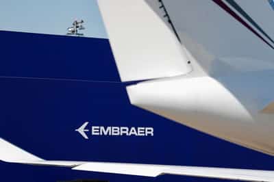 Image for Embraer takes off after Azorra deal lifts E2 program past 500 orders 