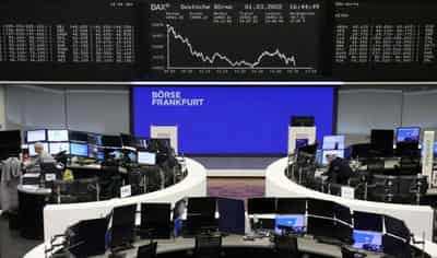 Image for Stocks make small gains but Ukraine crisis keeps investors cautious