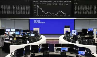 Image for Stocks make small gains but Ukraine crisis keeps investors cautious