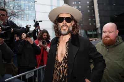 Image for UK comedian Russell Brand trial on rape, sex assault charges delayed