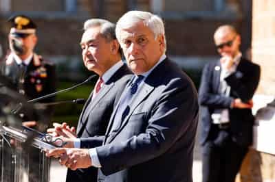 Image for China endorses Italy's plan for global ceasefire for Winter Games, Italian minister says