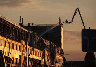 Image for Russian missile strike kills 10 at Ukrainian defence event