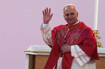 Image for Pope Leo tells hundreds of thousands of young Catholics to build a better world