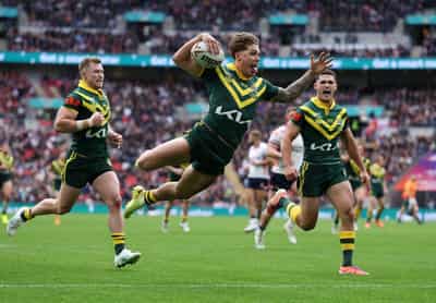 Image for Rugby League-Big Wembley day falls flat for England and fans