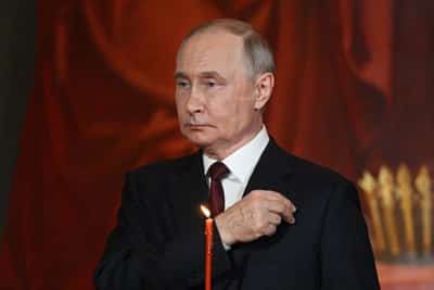 Image for Putin praises Pope Francis, sends his condolences
