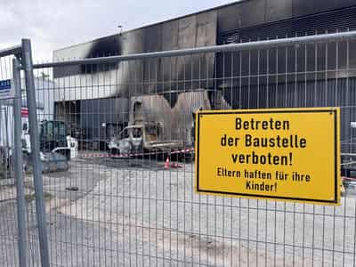 Image for Berlin police probe substation fire amid series of attacks on grid