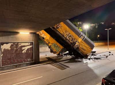 Image for One dead after freight trains collide in Munich