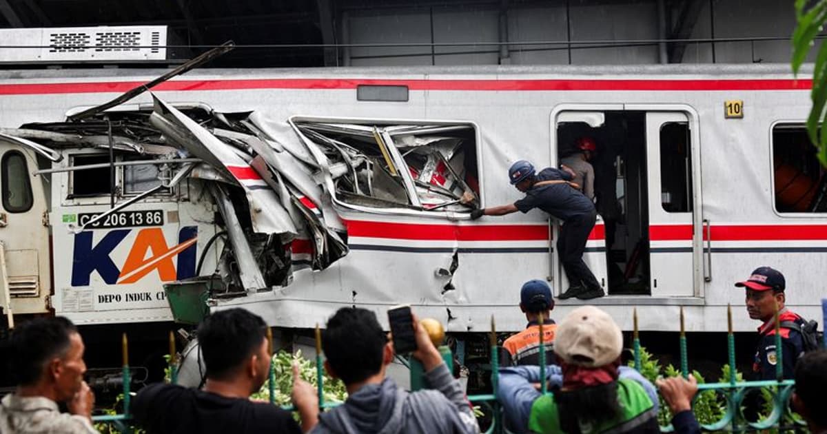 <p><strong>Indonesia Train Collision Death Toll Reaches 14</strong></p> - News Directory 3