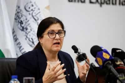 Image for Palestinian foreign minister says UN vote is 'first step towards peace'