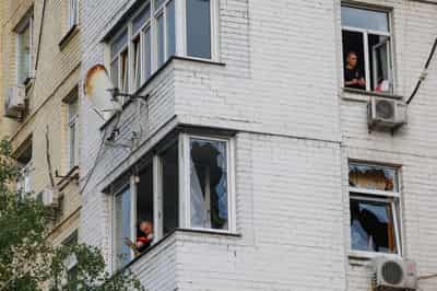 Image for Kyiv under Russian missile attack, officials say