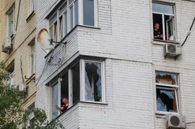 Image for Kyiv under Russian missile attack, officials say