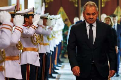 Image for Shoigu leads large Russian delegation to Egypt for military talks, RIA reports