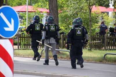 Image for Man critically injured in apparent hostage situation at German bank