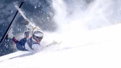 Image for Olympics-Alpine skiing-Vonn's crash and scream change face of the day in Cortina