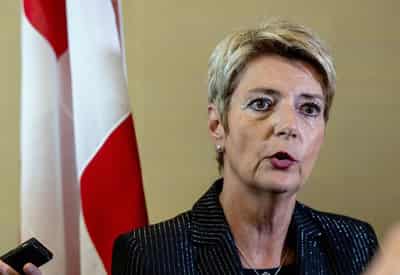 Image for Swiss president discusses peace, reconstruction with Ukrainian PM