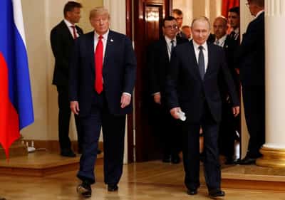 Image for Factbox-A recent history of Russian presidential visits to the US