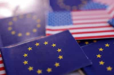 Image for EU set to freeze US trade deal approval over Trump tariff risk, Bloomberg News reports